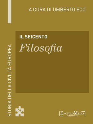 cover image of Il Seicento--Filosofia